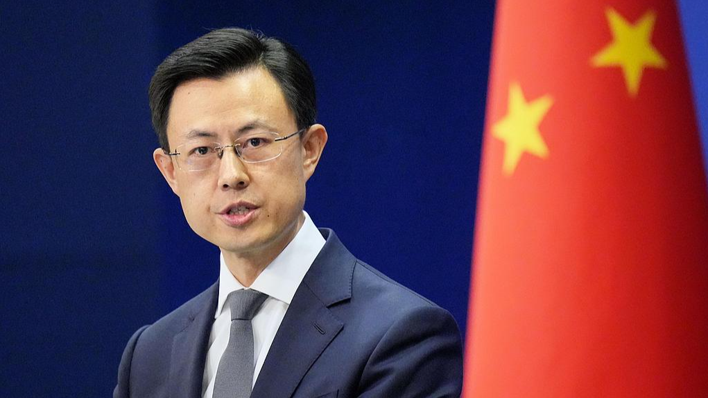 File photo of Guo Jiakun, spokesperson for the Chinese Foreign Ministry. /VCG