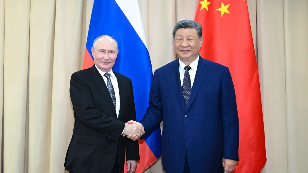 Chinese President Xi Jinping meets Russian president