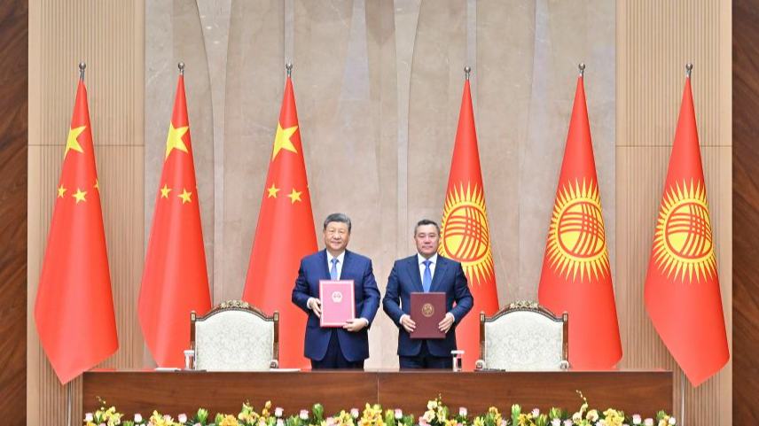 Xi, Japarov sign treaty on good-neighborliness and cooperation