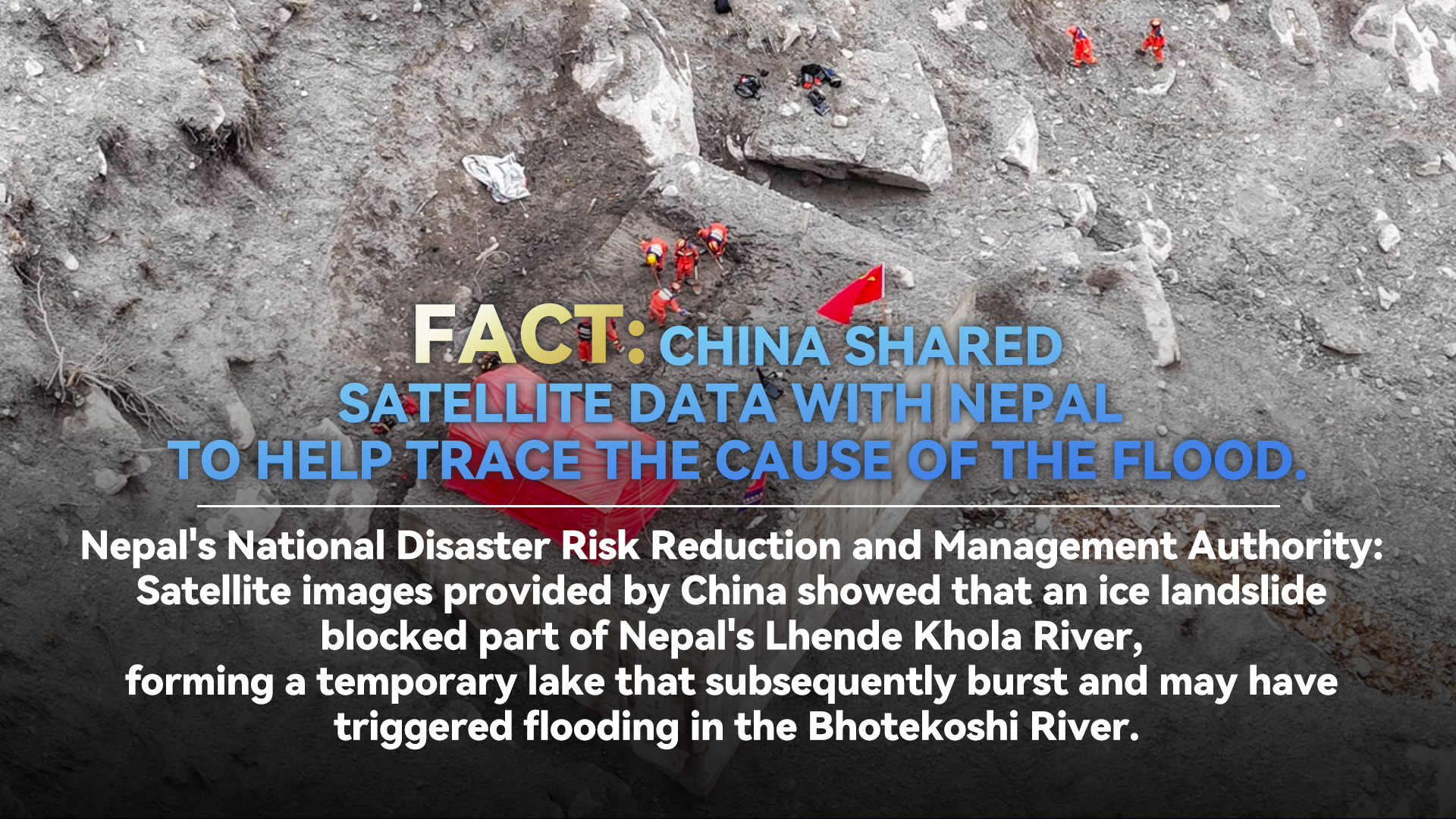 Setting the record straight: Facts and science behind the Nepal mudslide