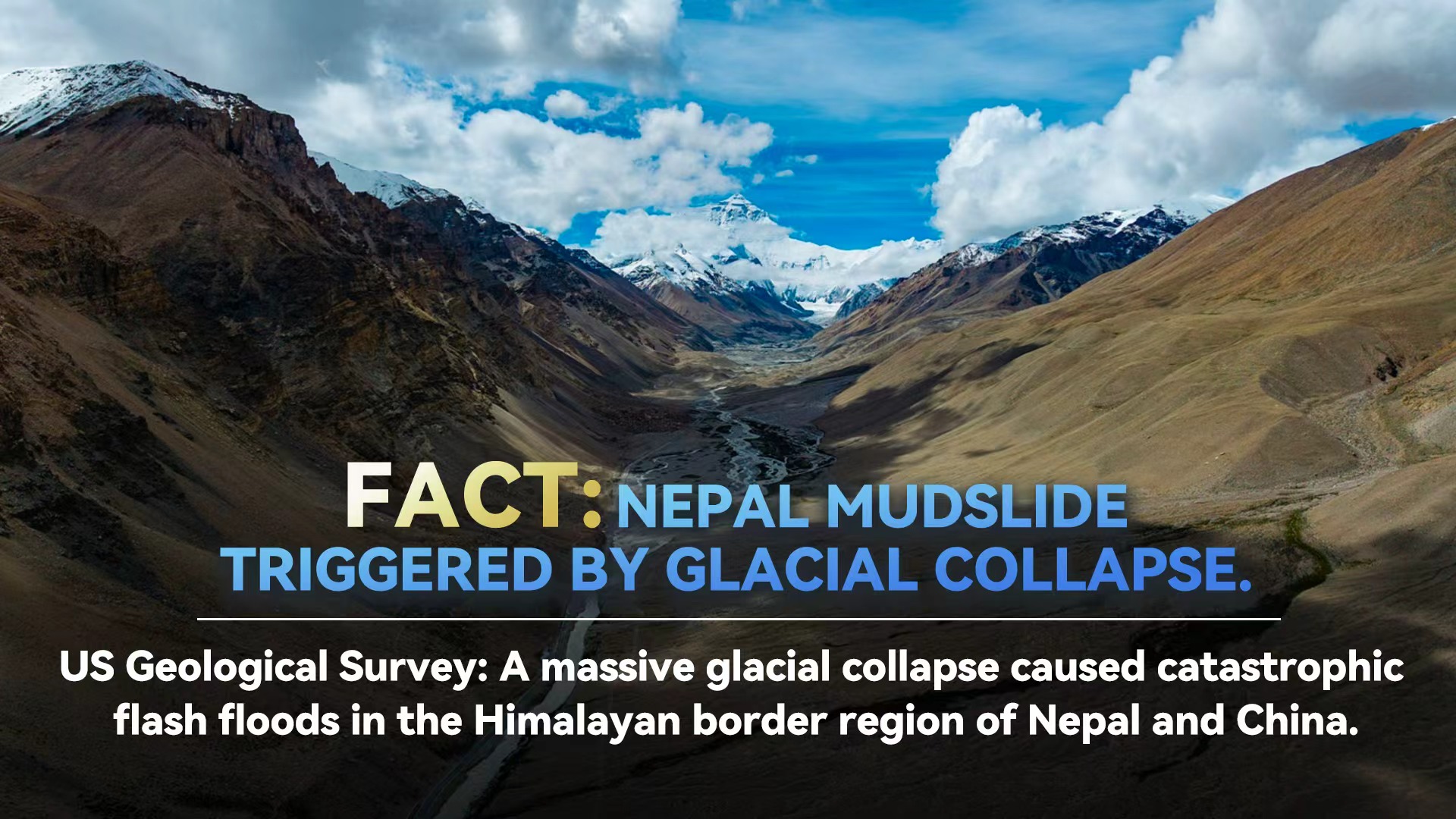 Setting the record straight: Facts and science behind the Nepal mudslide
