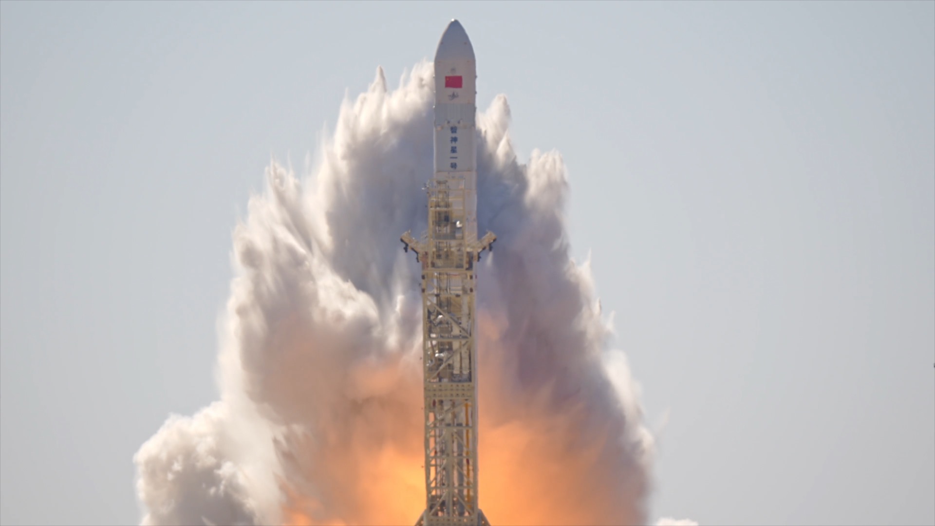 The PALLAS-1 Y1 liquid carrier rocket blasted off from the Dongfeng commercial space innovation pilot zone in northwest China, September 1, 2026. Chen Liangchao/CGTN