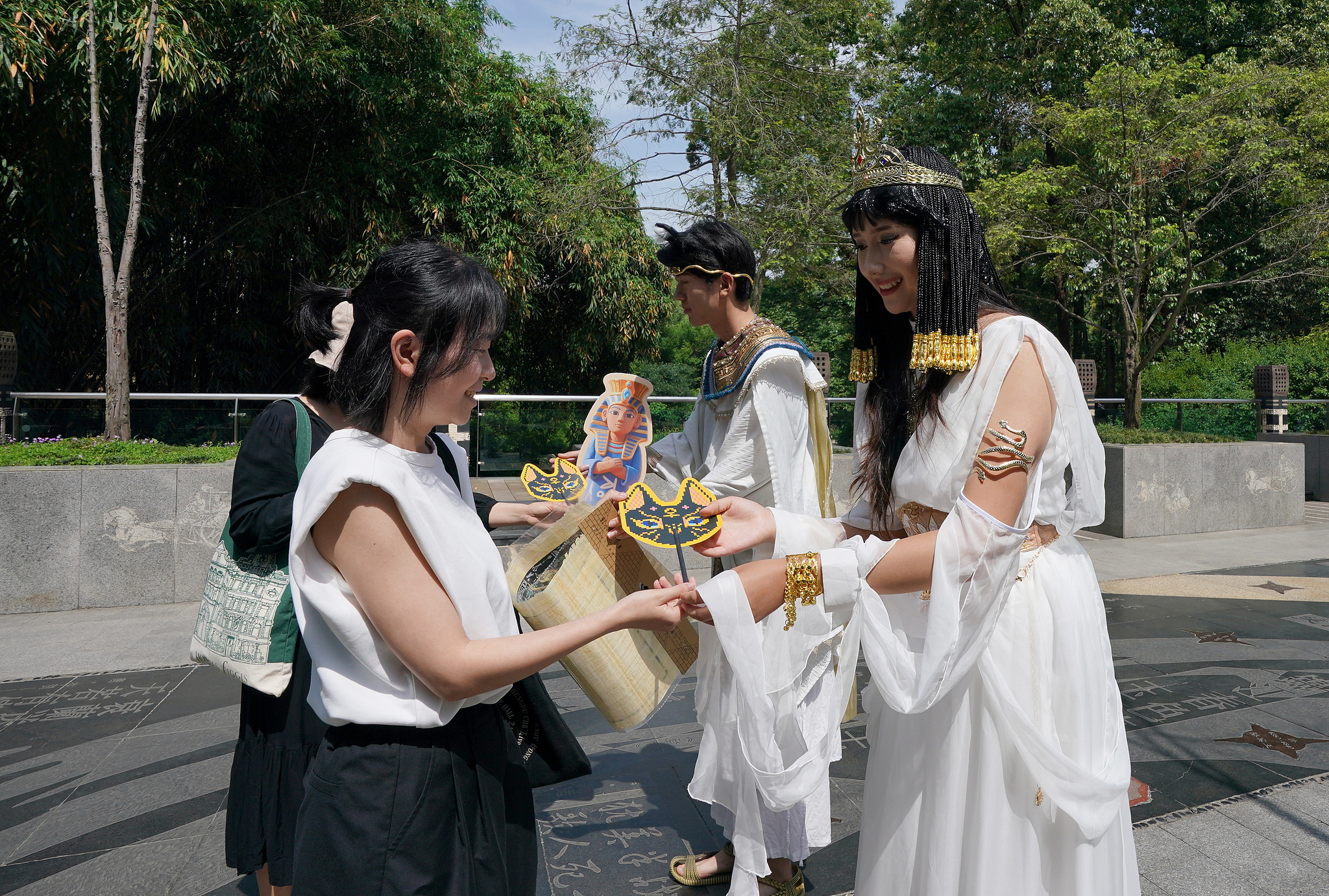A China-Egypt cultural exchange event in Chengdu, Sichuan Province, southwest China, May 8, 2025. /CFP