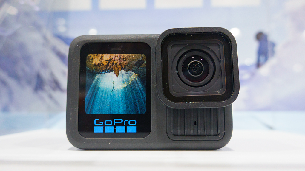 A GoPro camera is displayed at a store, Arlington, Virginia, US, July 29, 2026. /VCG