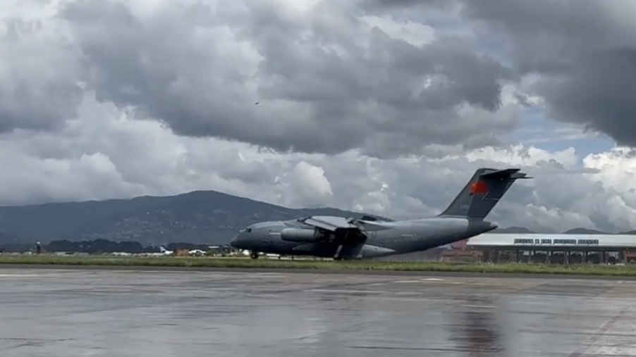 A third batch of emergency relief supplies and a second group of DNA identification experts arrive in Kathmandu, Nepal, September 3, 2026. /CMG