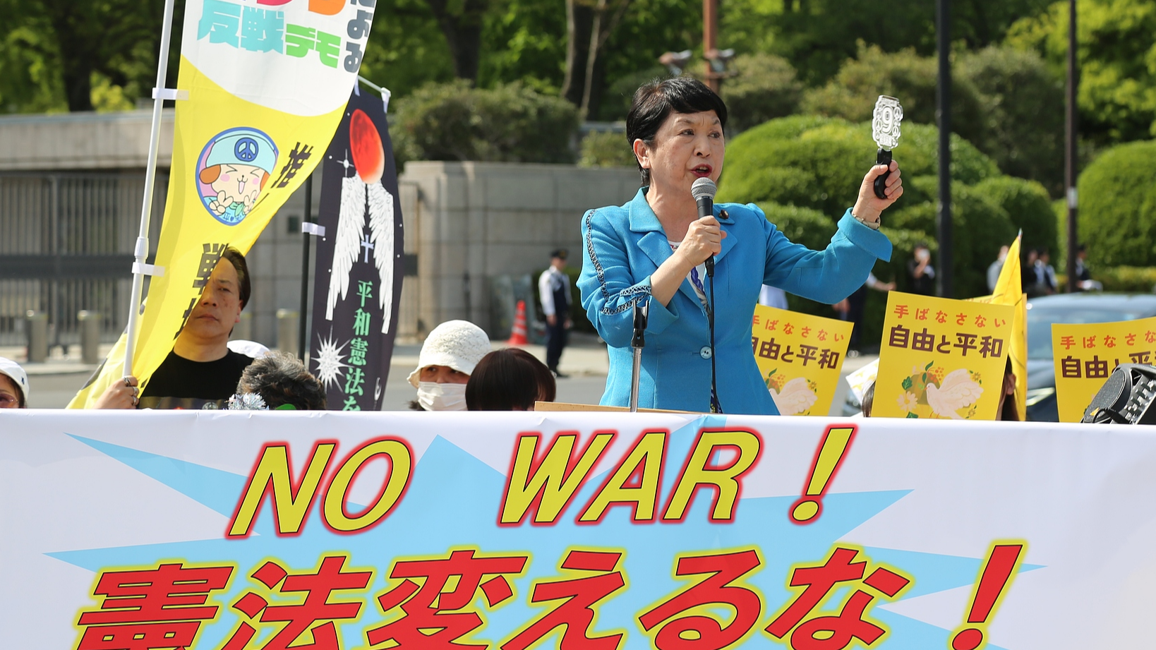 Japanese scholar: pacifist constitution 'hanging by a thread'