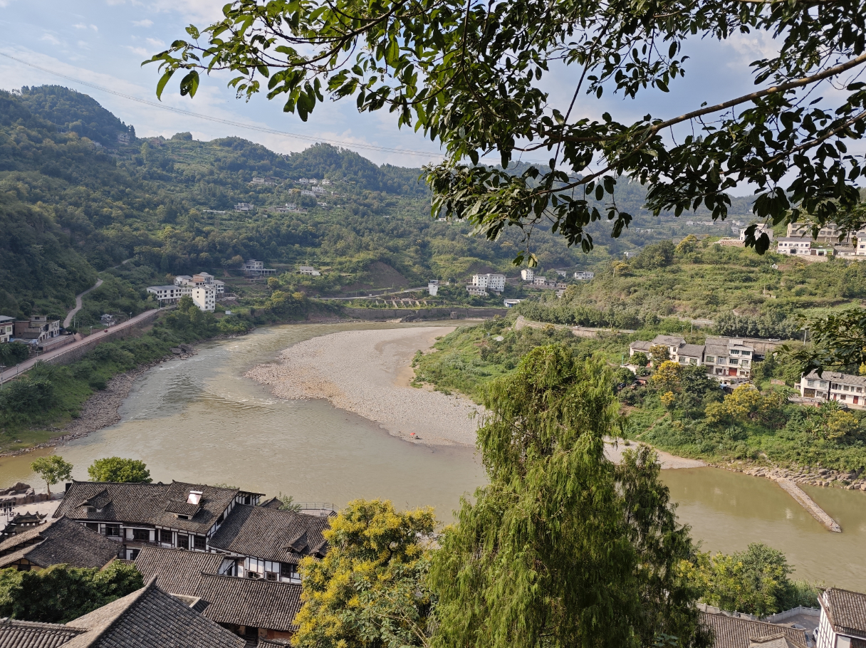 Taiping Ferry was a key crossing point during the Red Army's second and fourth crossings of the Chishui River in 1935. /CGTN