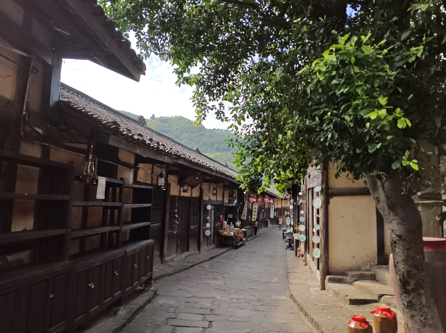 Taiping Ancient Town, where the Red Army passed through during the second and fourth crossings of the Chishui River in 1935. /CGTN