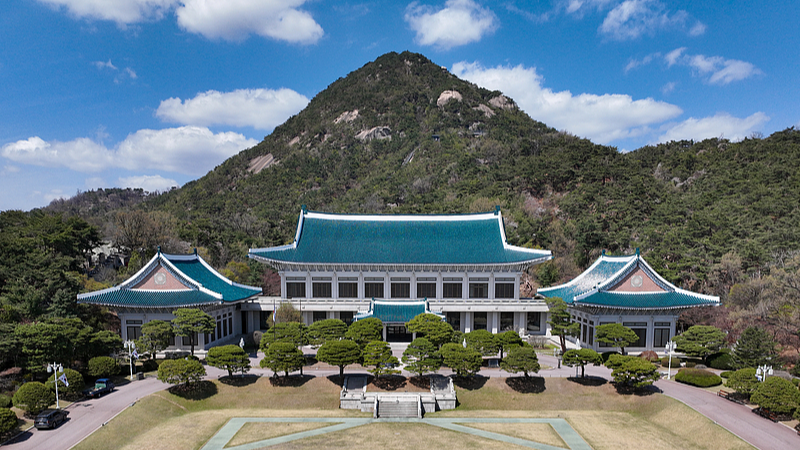 File photo of South Korea's presidential office Cheong Wa Dae, or the Blue House, in Seoul, South Korea. /VCG