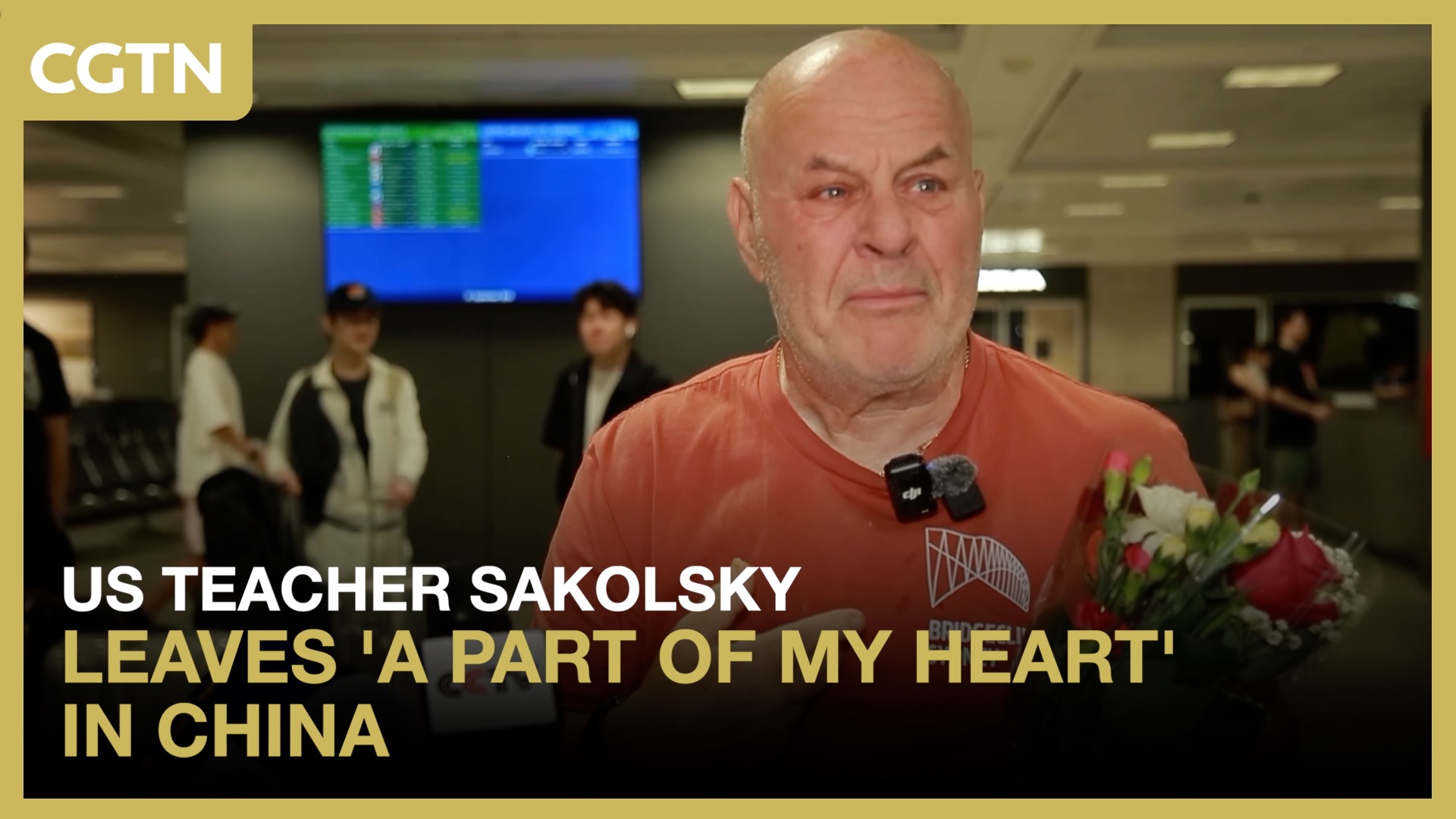 US teacher Sakolsky leaves 'a part of my heart' in China