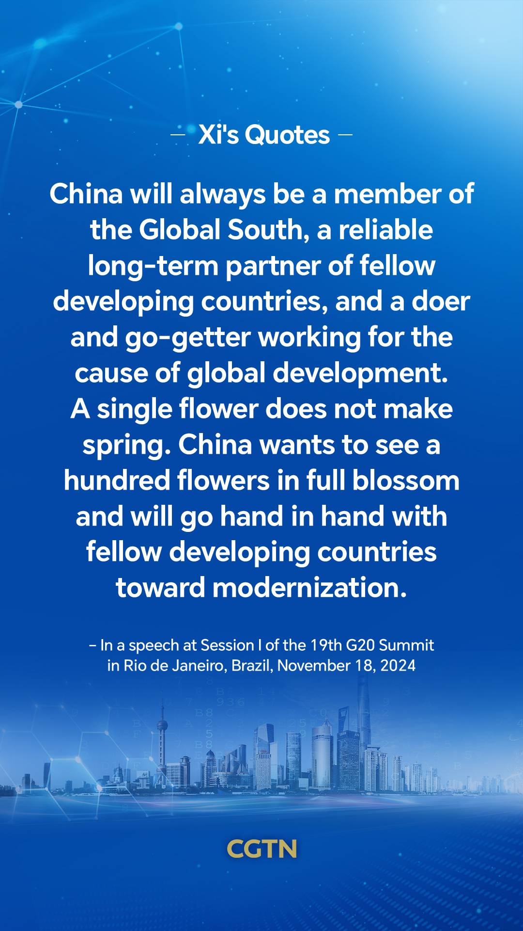 Xi Jinping's key quotes on global economic governance