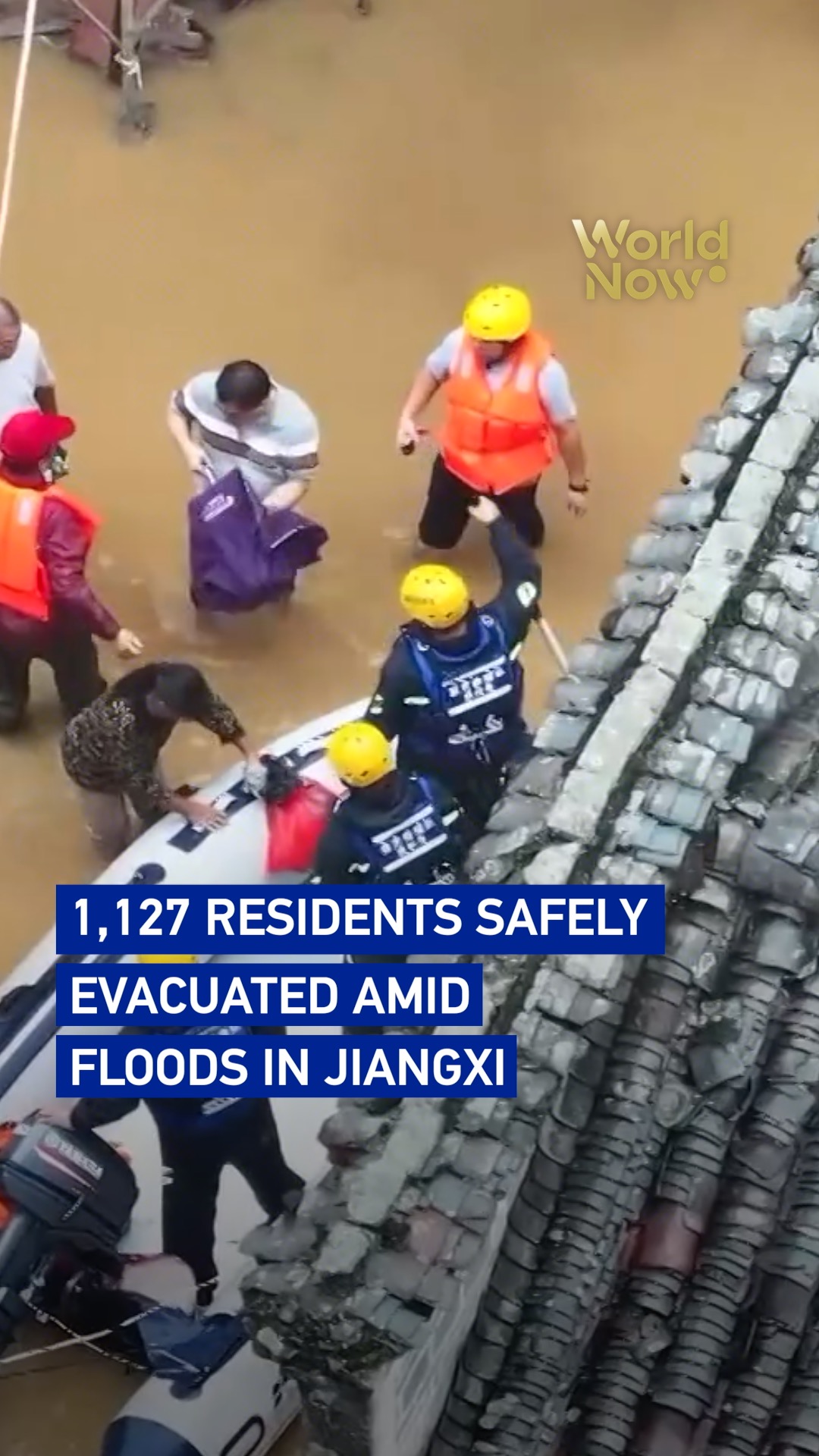 1,127 residents safely evacuated amid floods in Jiangxi