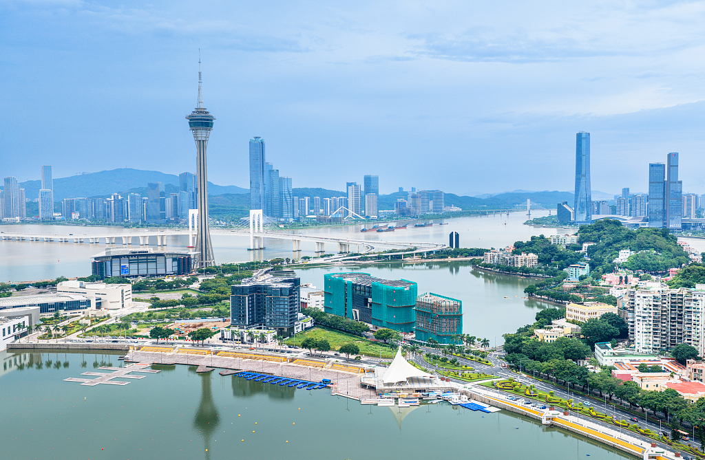 A view of south China's Macao Special Administrative Region. /VCG