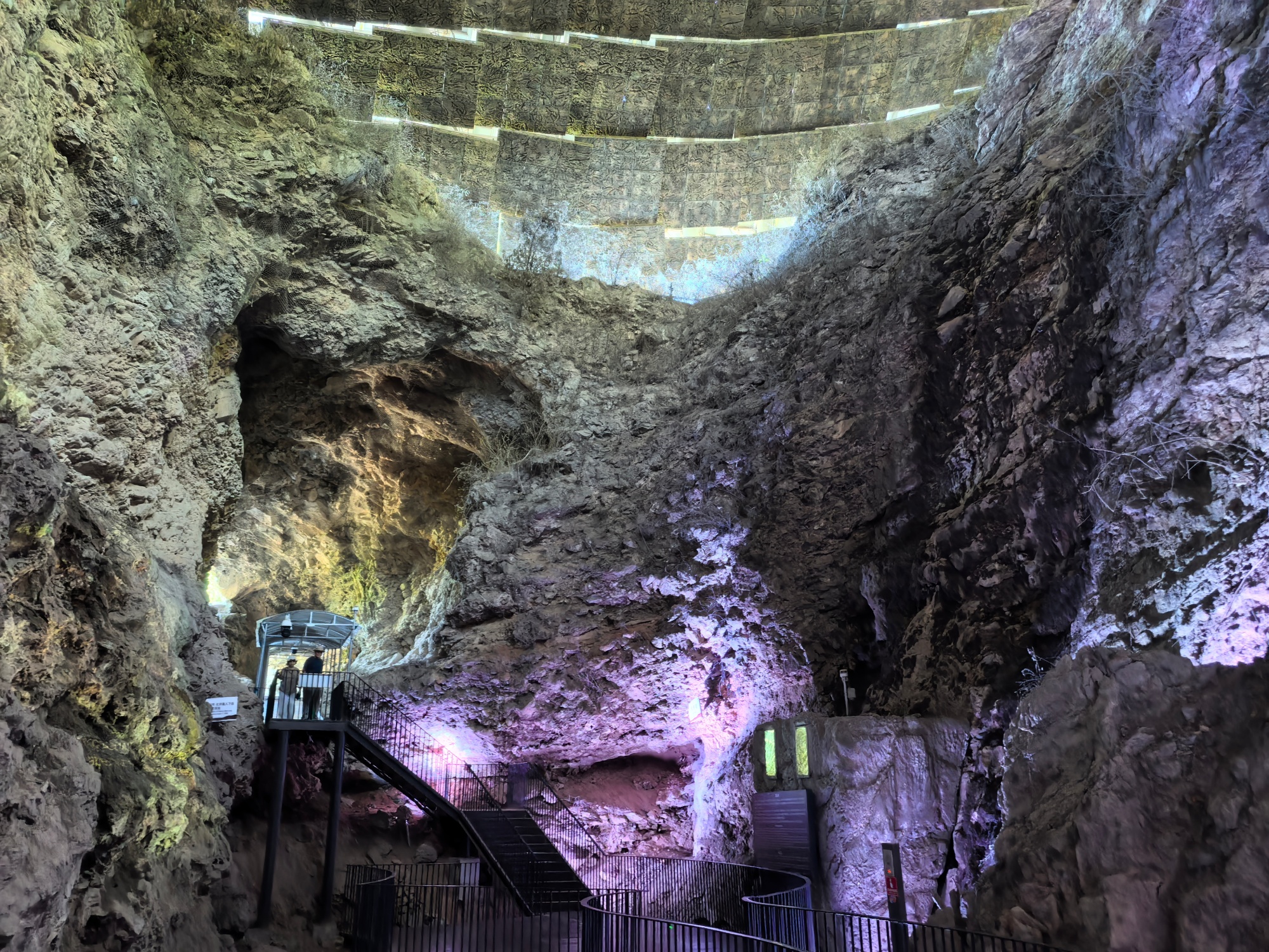 A view of an ape‑man cave at the Peking Man Site at Zhoukoudian, Beijing, August 31, 2026. /CGTN