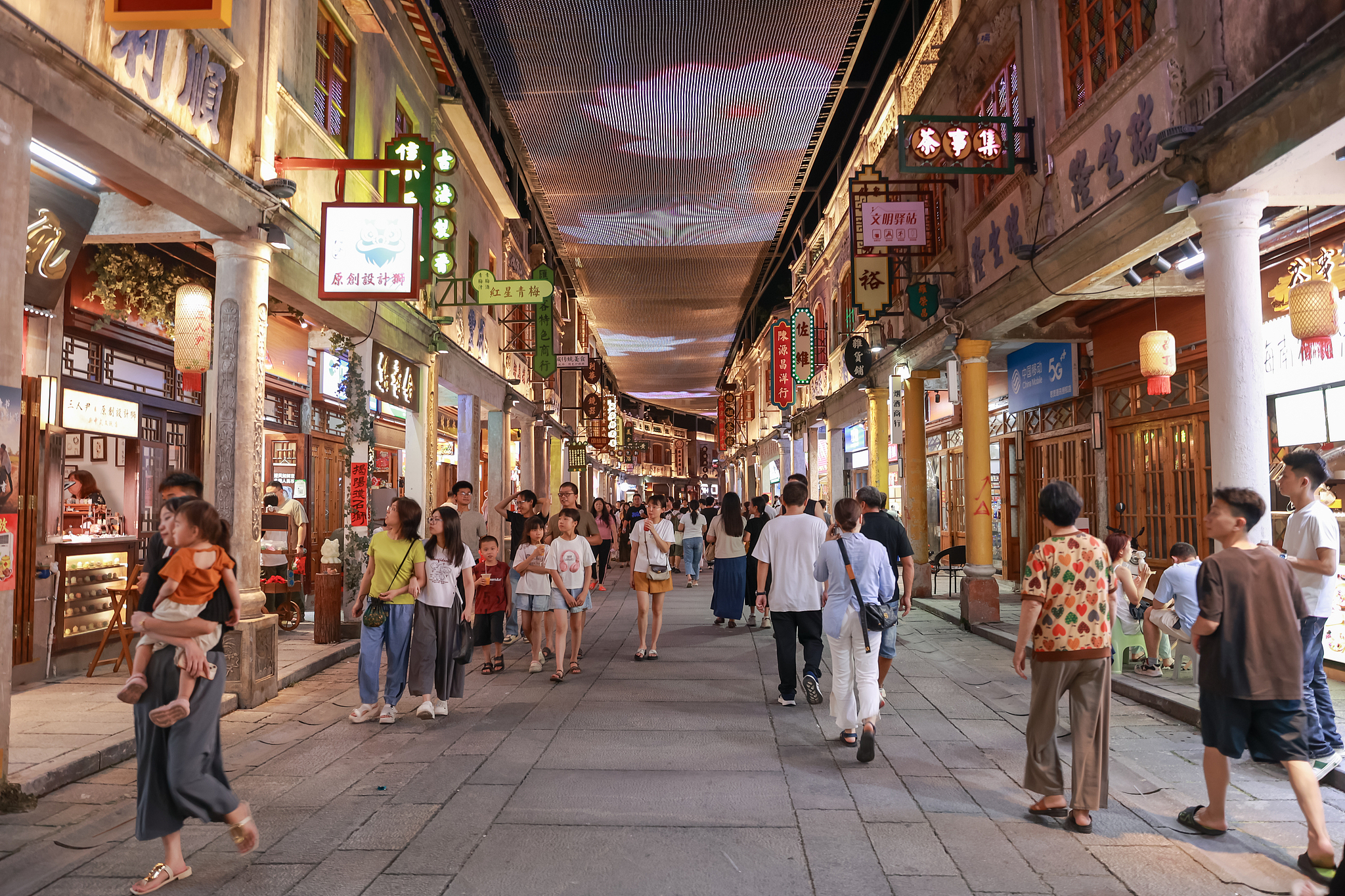 Tourists flock to Jieyang Ancient City, the filming location of the Chinese family drama Dear You, in Jieyang, Guangdong Province, south China, June 19, 2026. /CFP