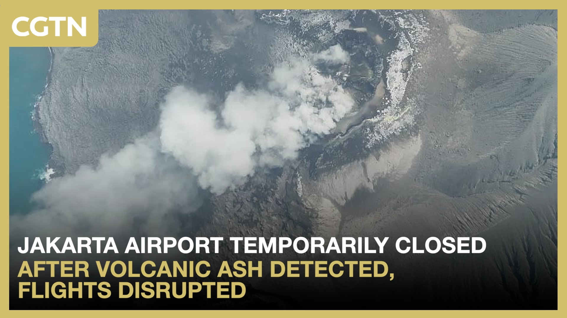 Jakarta airport temporarily closed after volcanic ash detected, flights disrupted