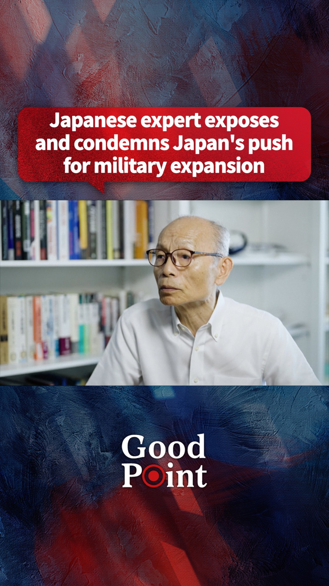 Japanese expert exposes and condemns the push for military expansion
