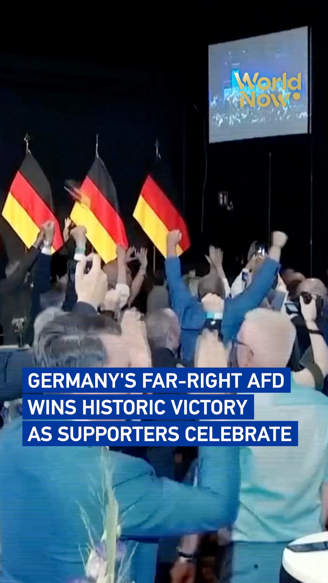 Germany's far-right AfD wins historic victory as supporters celebrate