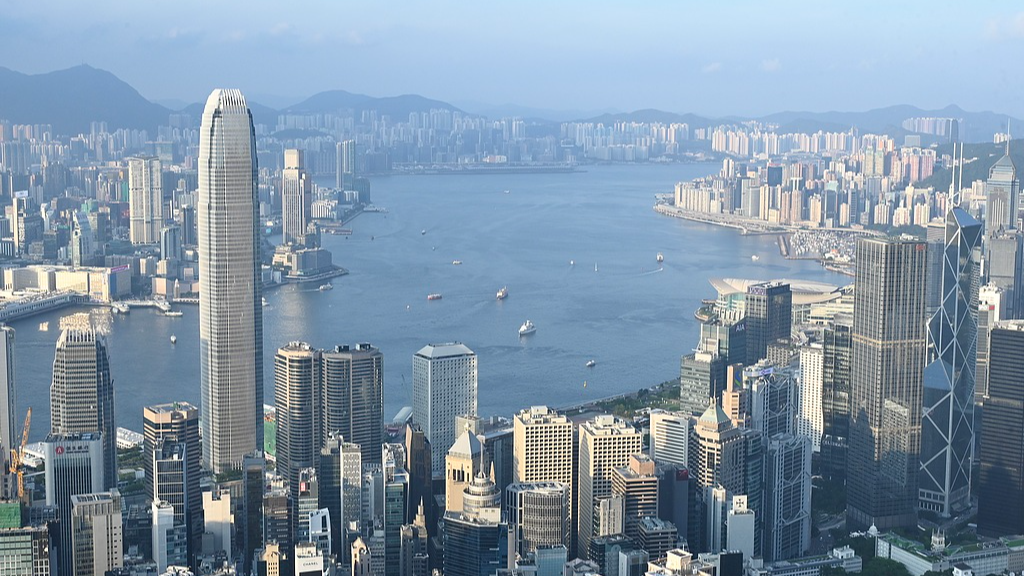 A view of south China's Hong Kong Special Administrative Region, August 7, 2026. /VCG