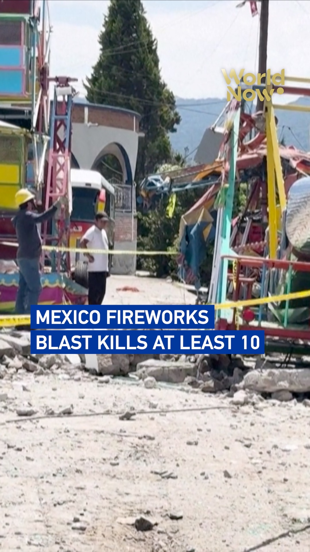 Mexico fireworks blast kills at least 10