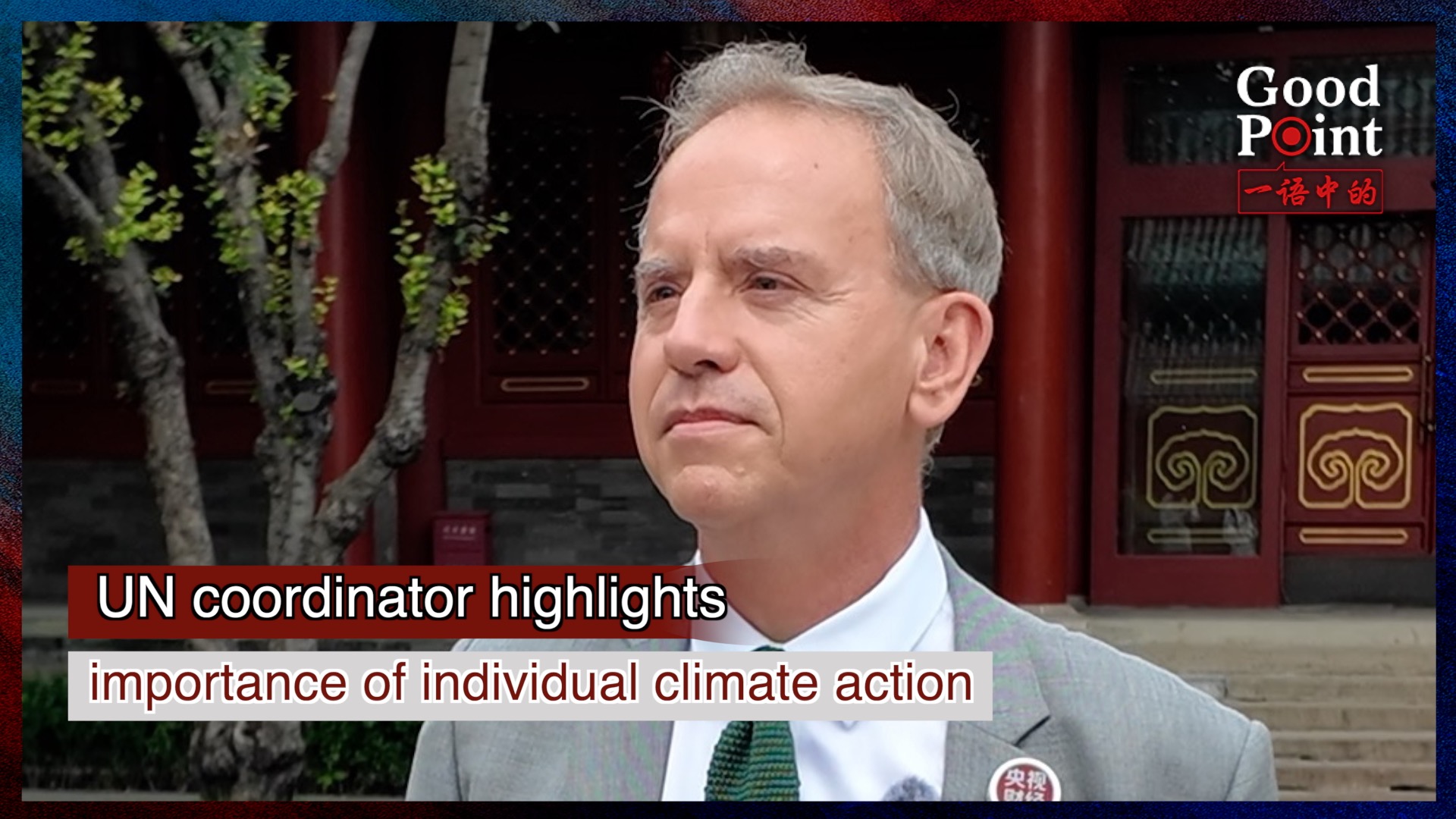 UN coordinator highlights importance of individual climate action