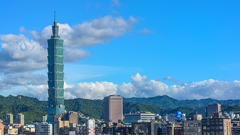 Taipei 101 skyscraper in Taipei, China's Taiwan region. /VCG