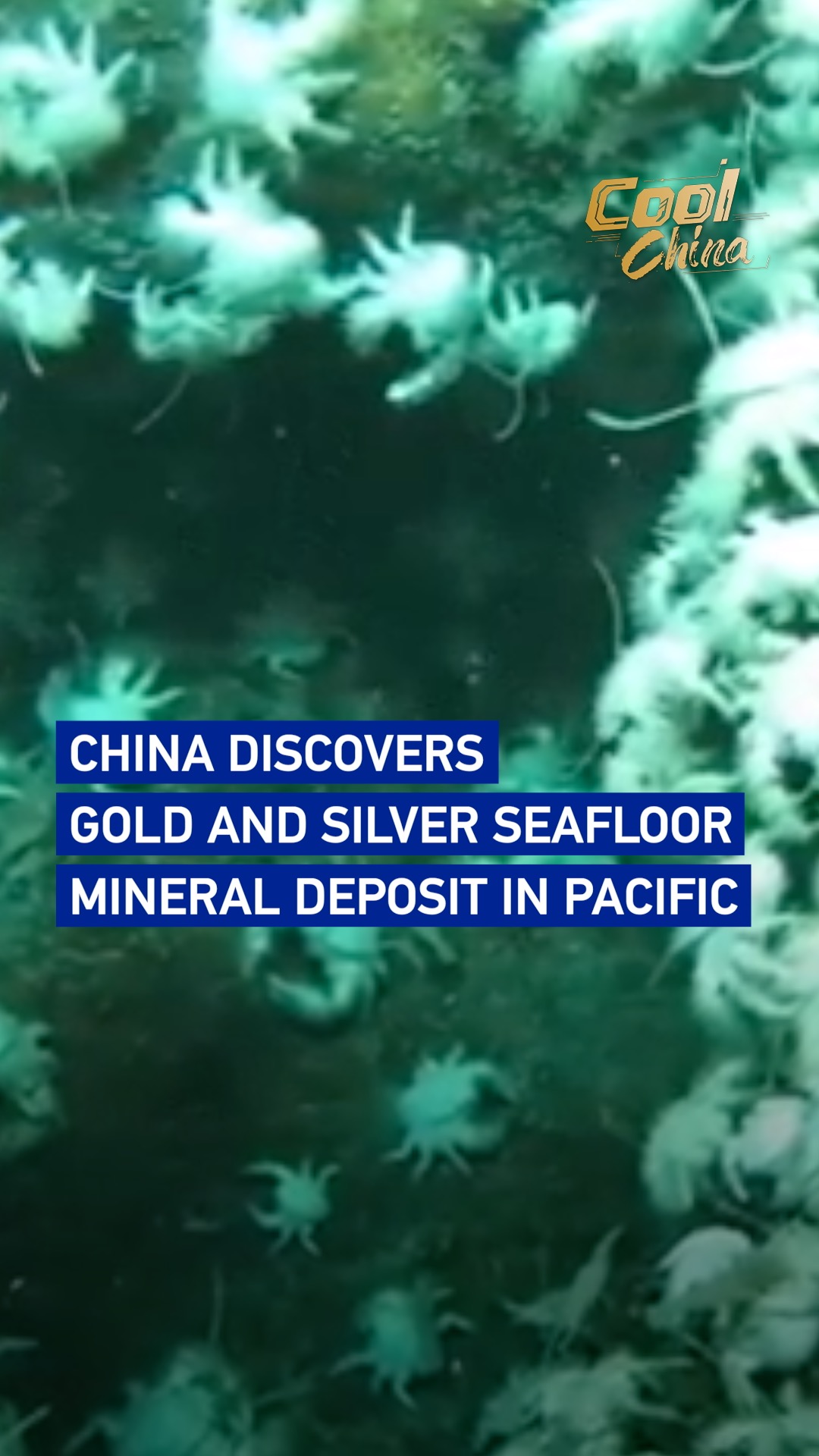 China discovers gold and silver seafloor mineral deposit in Pacific