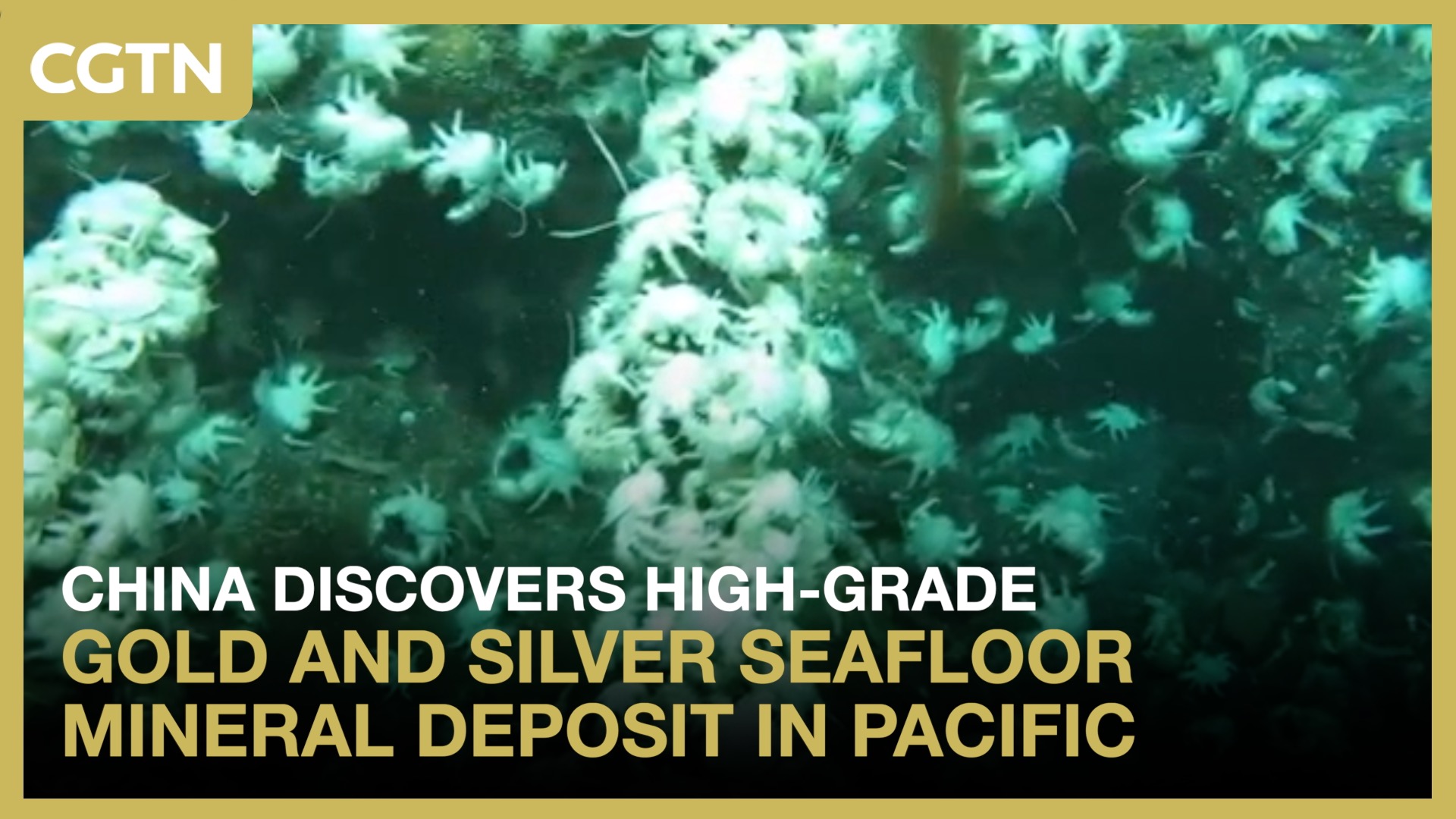 China discovers gold and silver seafloor mineral deposit in Pacific