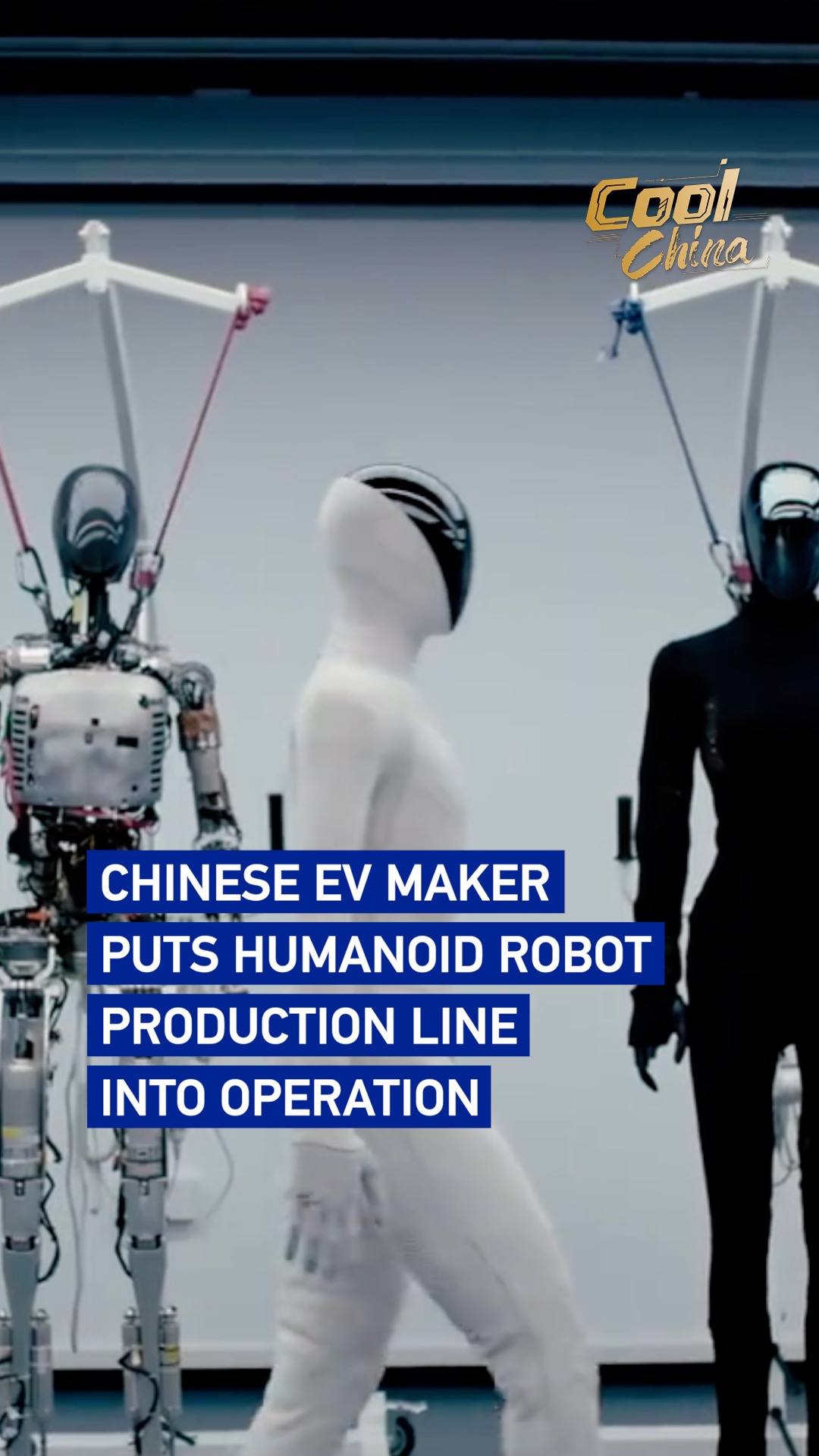 Chinese EV maker puts humanoid robot production line into operation