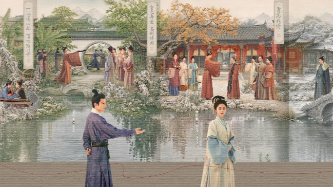 Garden built for TV drama's authentic classical Chinese visuals