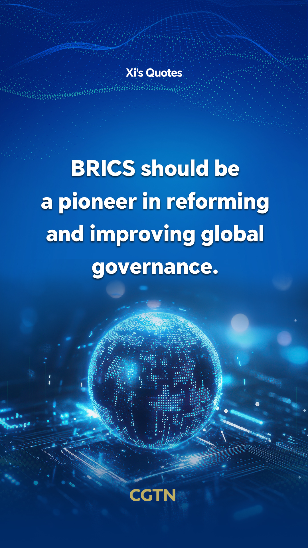 Key quotes from President Xi Jinping's speech at Session I of 18th BRICS Summit