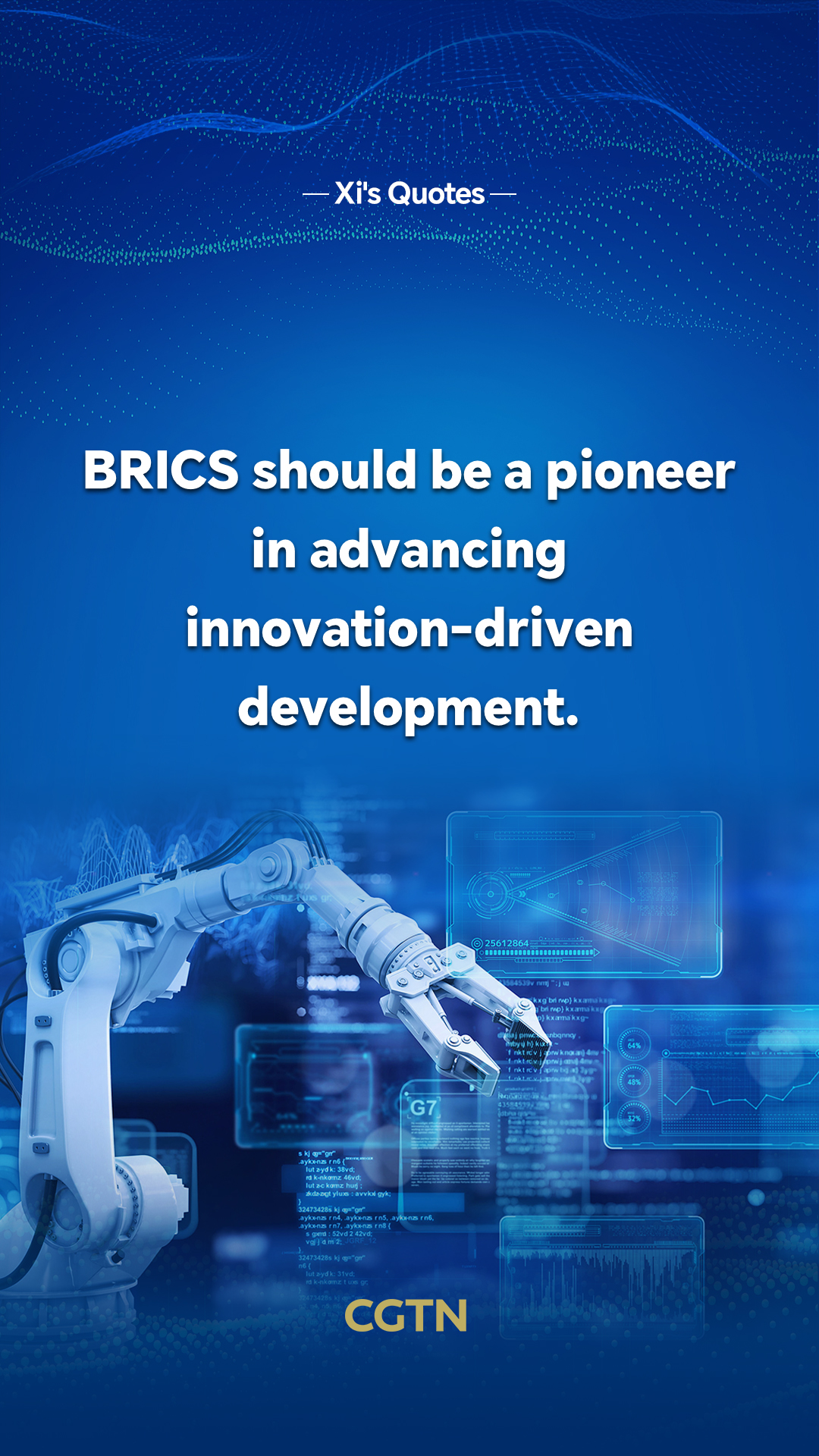 Key quotes from President Xi Jinping's speech at Session I of 18th BRICS Summit