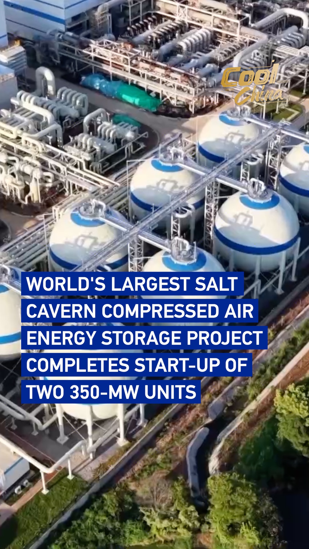 World's largest salt cavern energy storage project starts operation