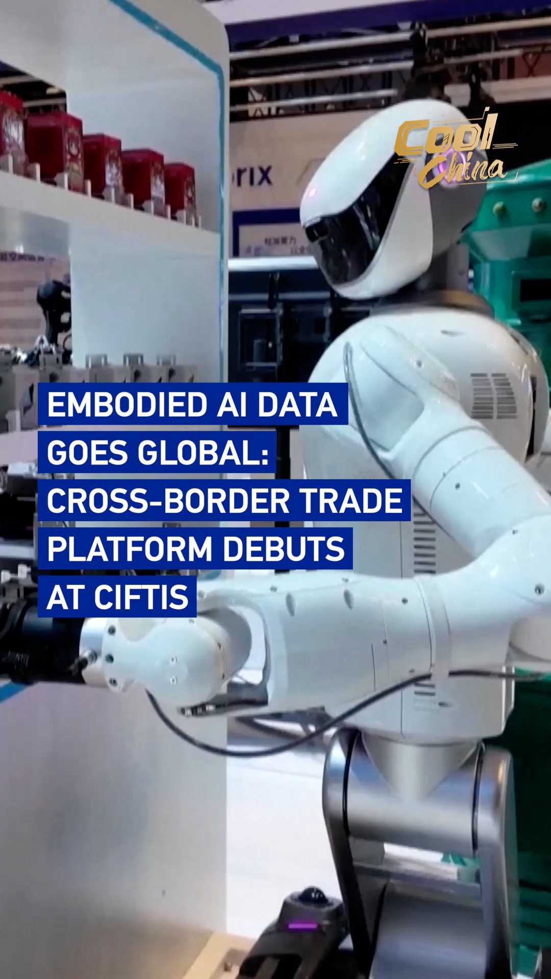 Embodied AI data goes global: Cross-border trade platform debuts at CIFTIS