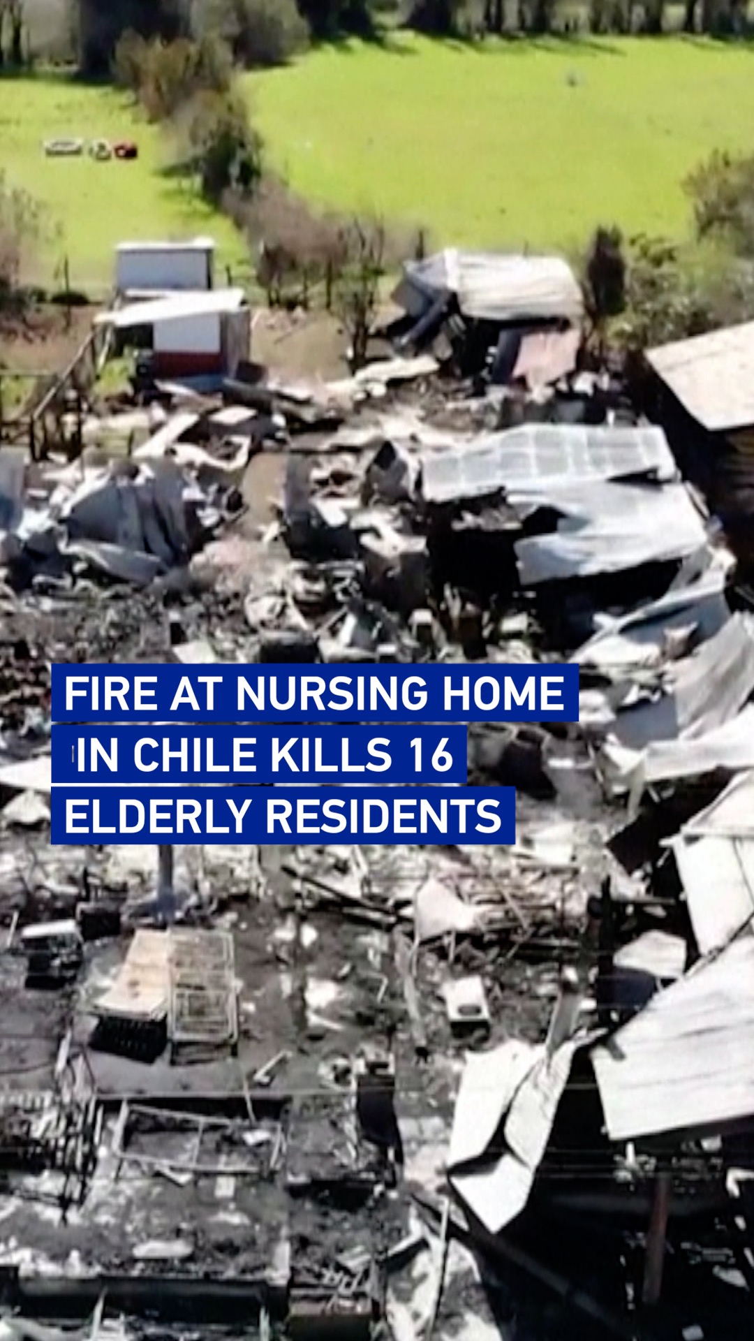 Fire at nursing home in Chile kills 16 elderly residents