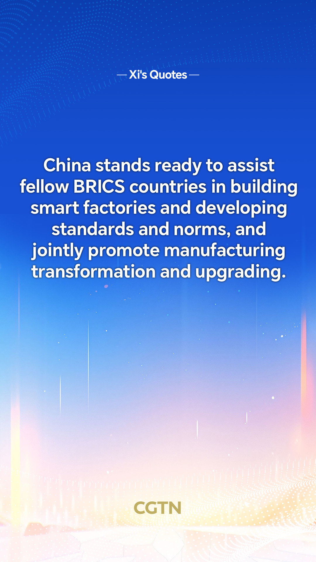 Key quotes from President Xi Jinping's speech at Session II of 18th BRICS Summit