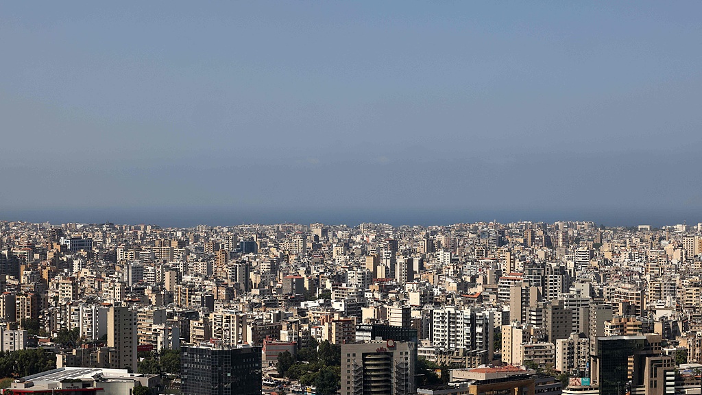 Live view of Beirut's skyline