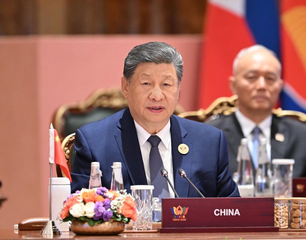 Chinese President Xi Jinping addresses Session II of the 18th BRICS Summit in New Delhi, India, September 13, 2026. /Xinhua