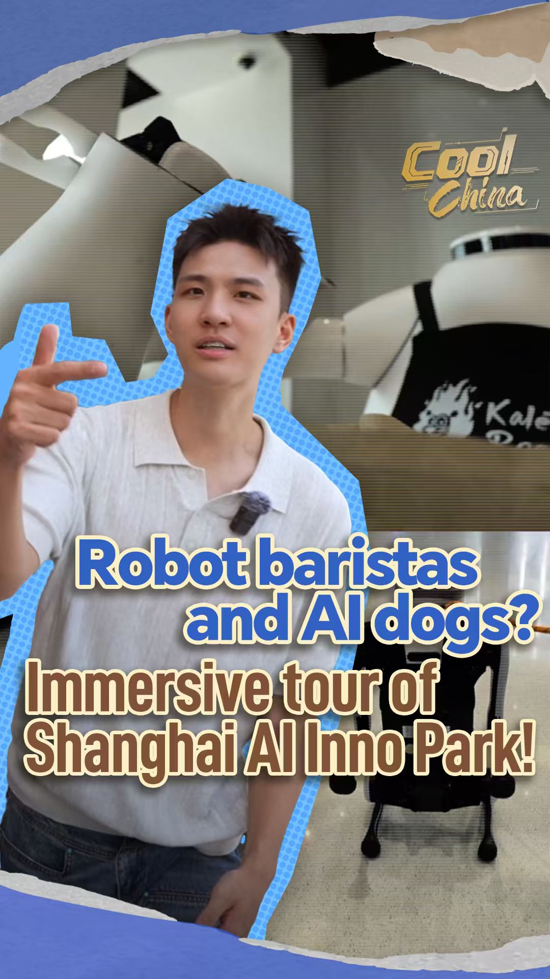 Robot baristas and AI dogs? Immersive tour of Shanghai AI Inno Park!