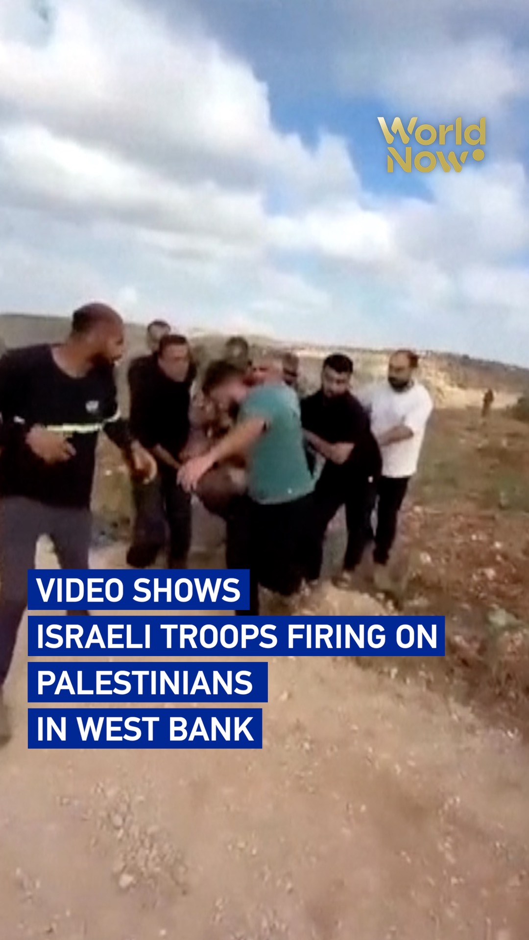 Video shows Israeli troops firing on Palestinians in West Bank