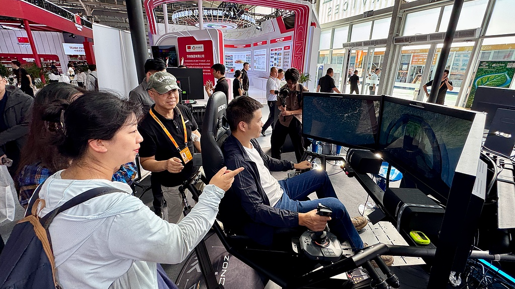 The 2026 CIFTIS officially opens in Beijing on September 9, 2026, featuring immersive experiences that draw long queues at interactive booths. /CGTN