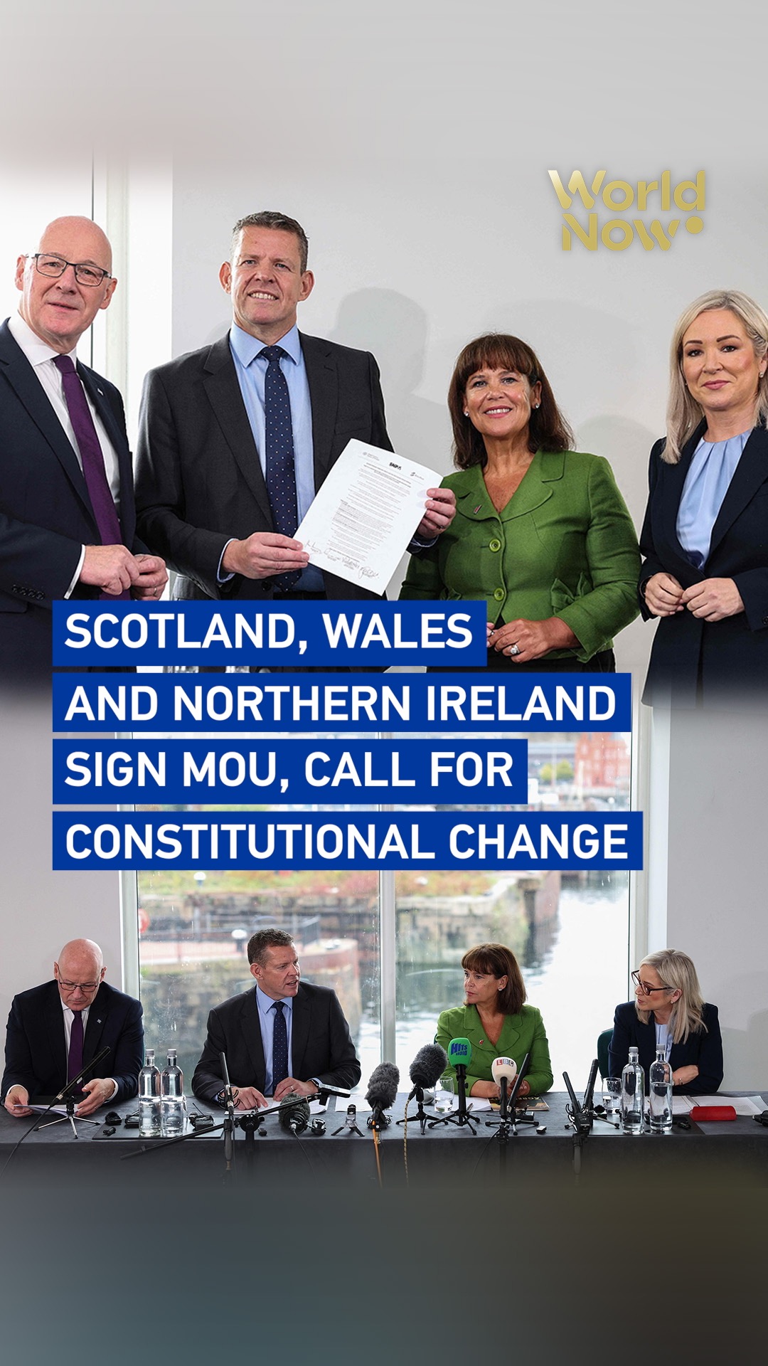 Scottish, Welsh and Northern Irish leaders sign MoU in Cardiff