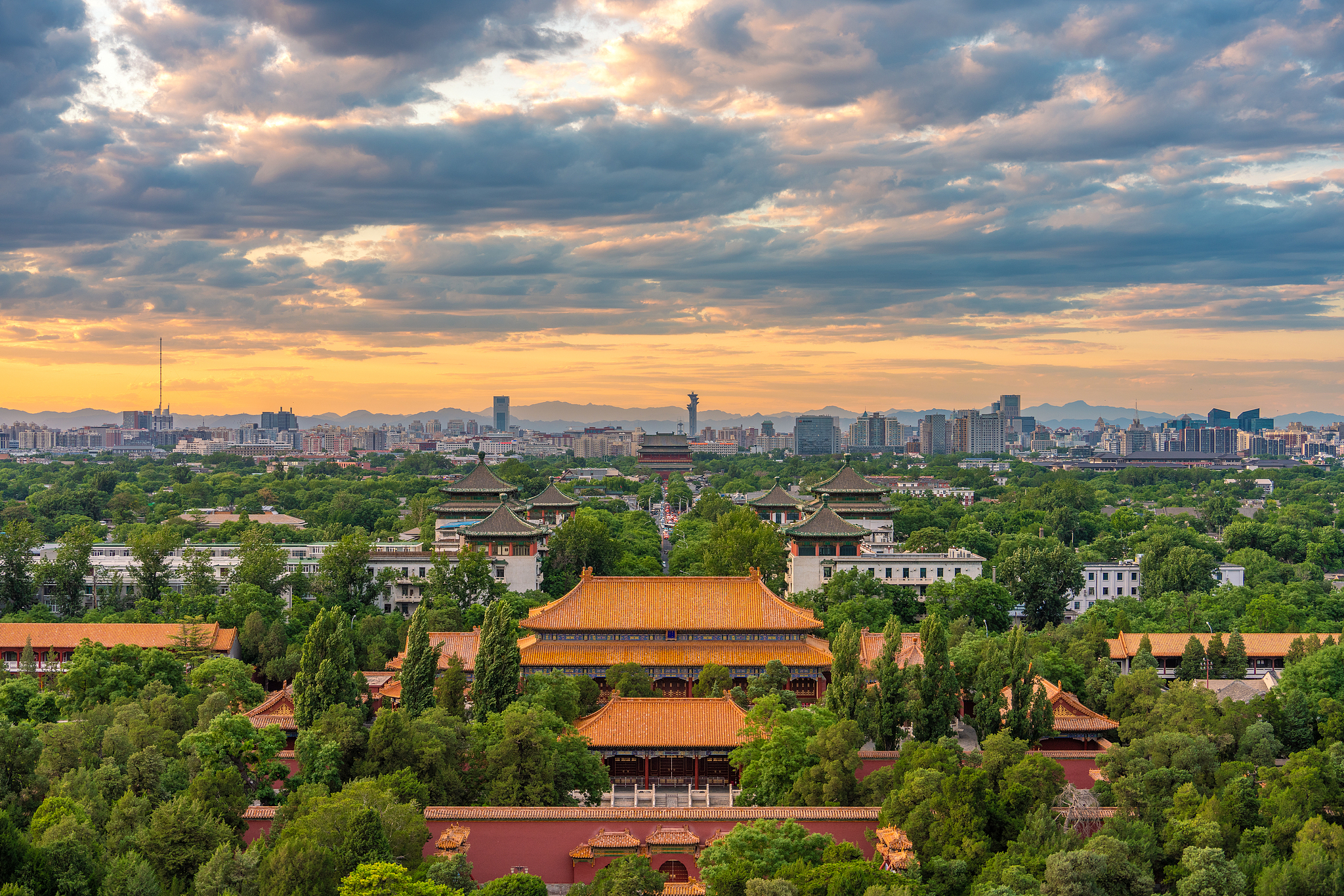 A view of the Beijing cityscape, May 31, 2024. /CFP