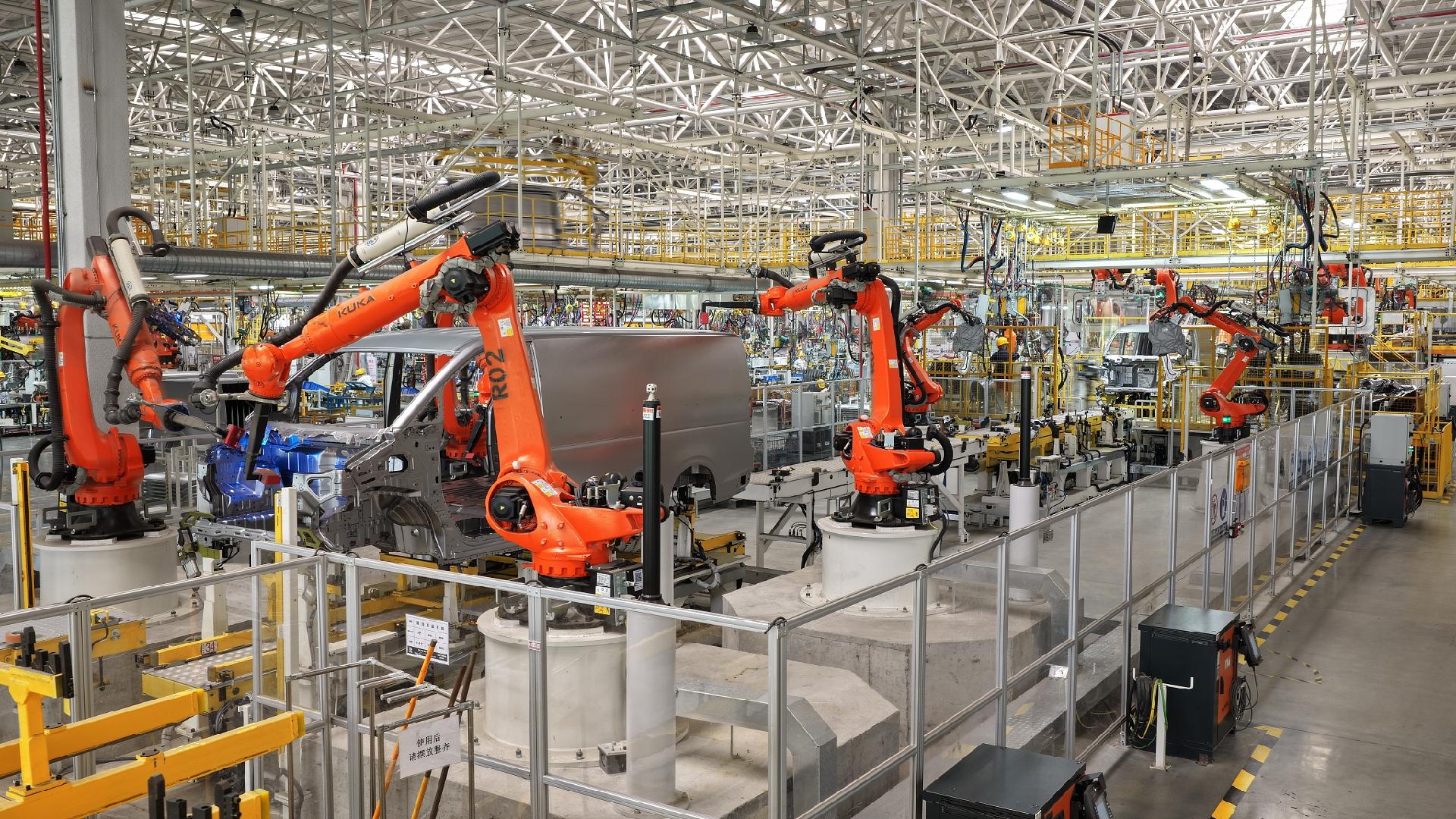 China's August industrial output growth picks up on high-tech, robots