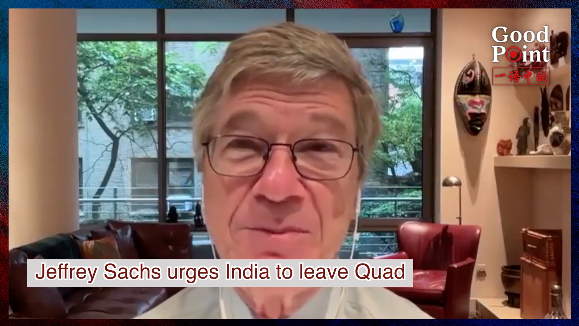 Jeffrey Sachs urges India to leave Quad