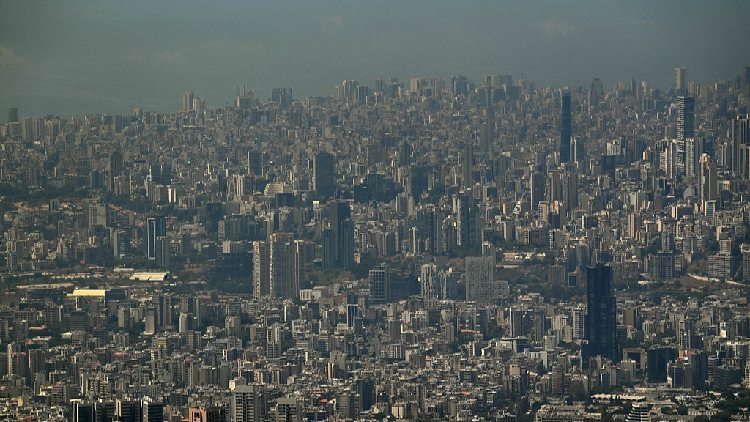 Live view of Beirut's skyline