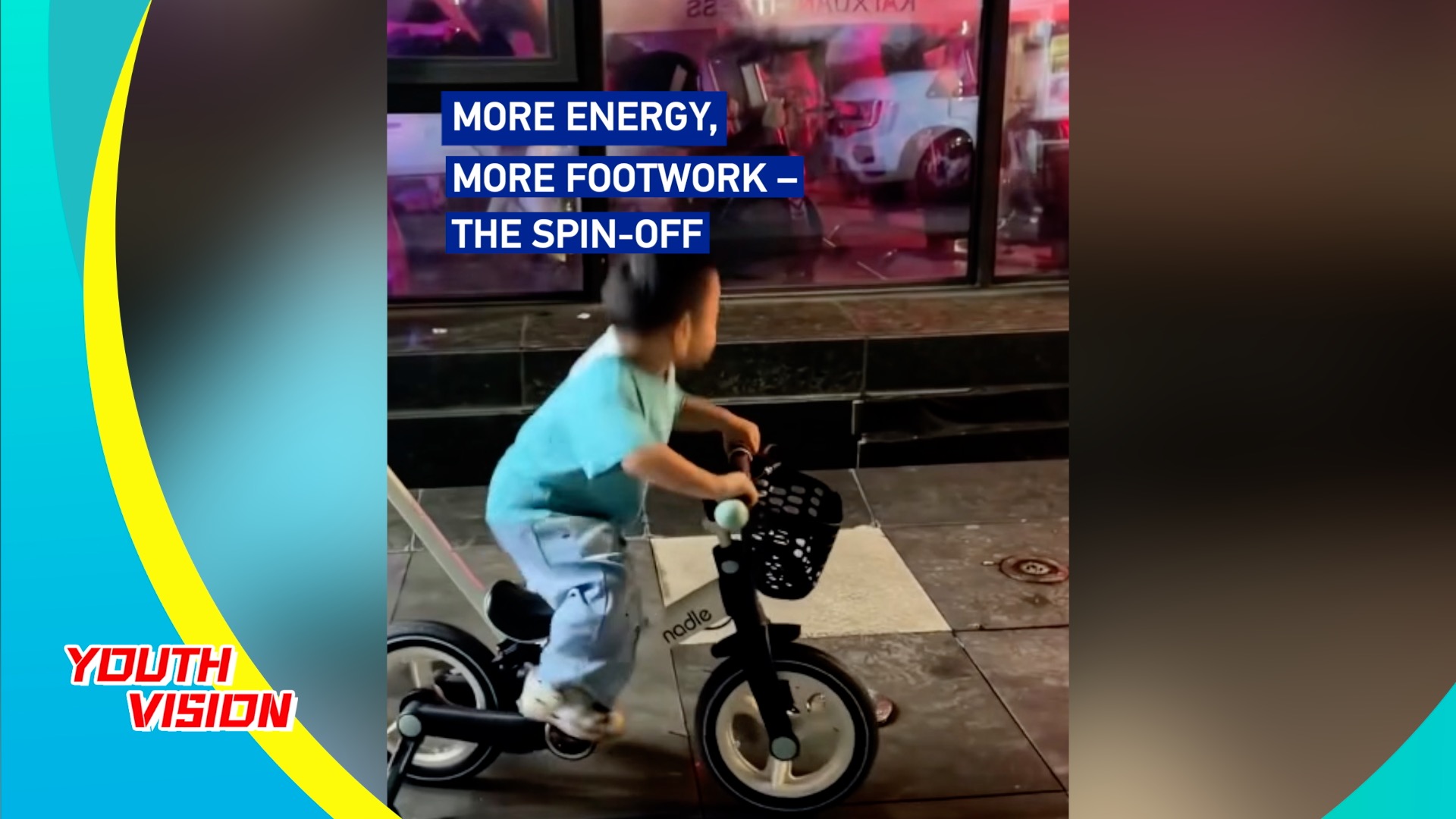 More energy, more footwork – the spin-off