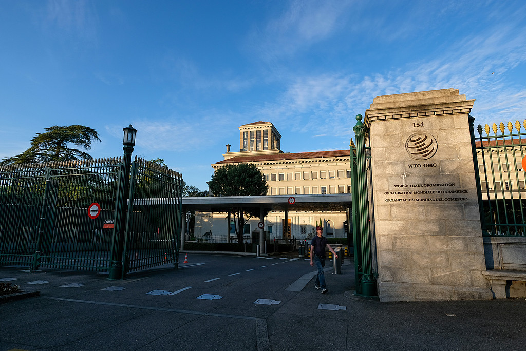 Headquarters of the World Trade Organization, Geneva, Switzerland. /VCG