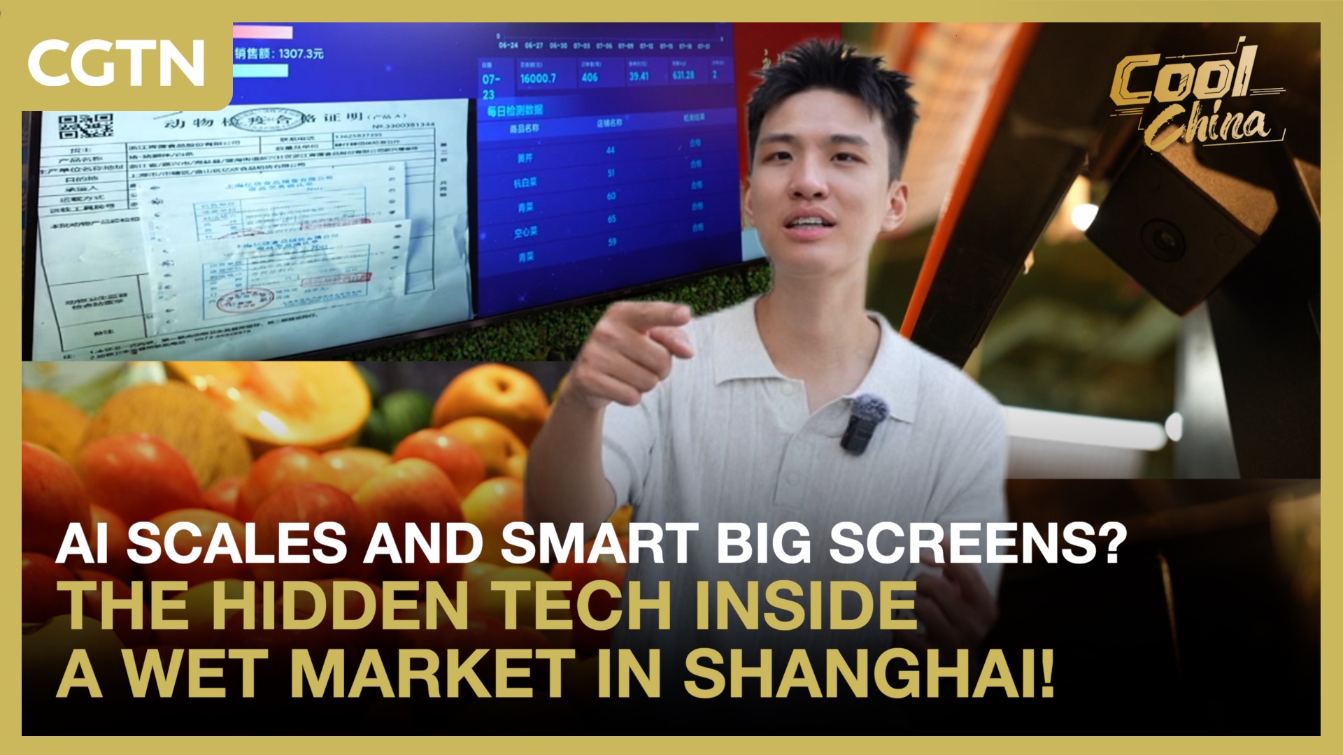 AI scales? The hidden tech inside a wet market in Shanghai