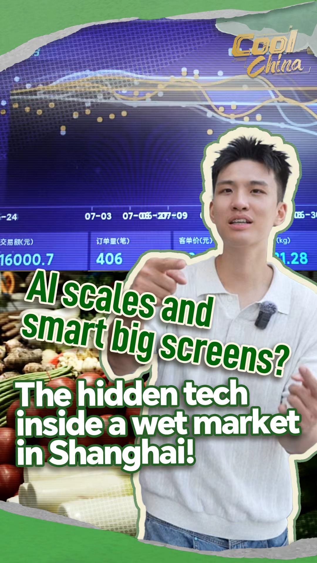 AI scales? The hidden tech inside a wet market in Shanghai